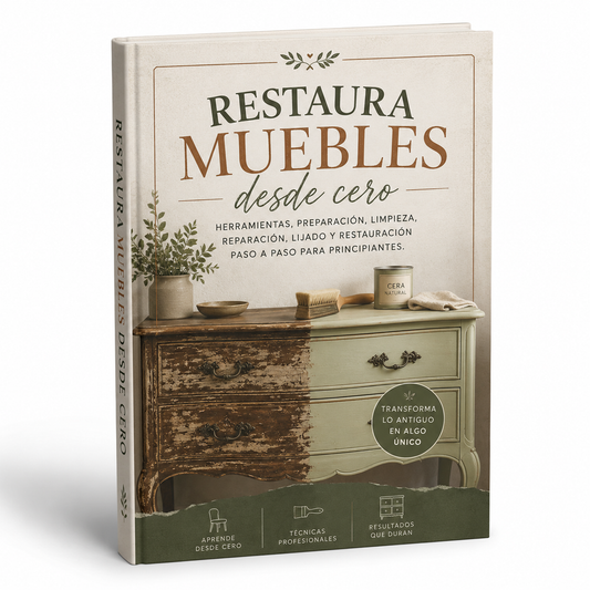 Restaura Muebles Desde Cero  – Guía Paso a Paso