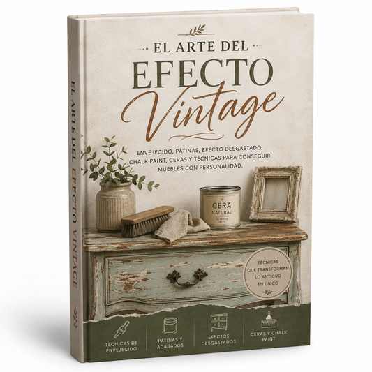 Efecto Vintage – Envejecido, Pátinas y Chalk Paint