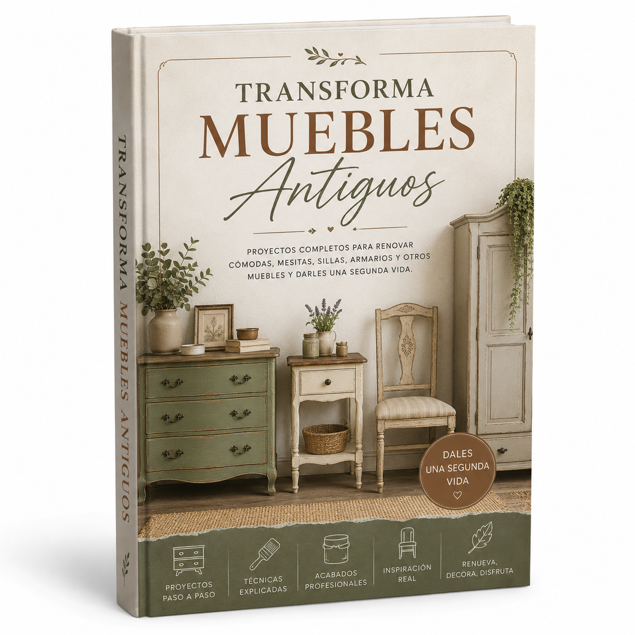 Transforma Muebles Antiguos  – Proyectos Paso a Paso
